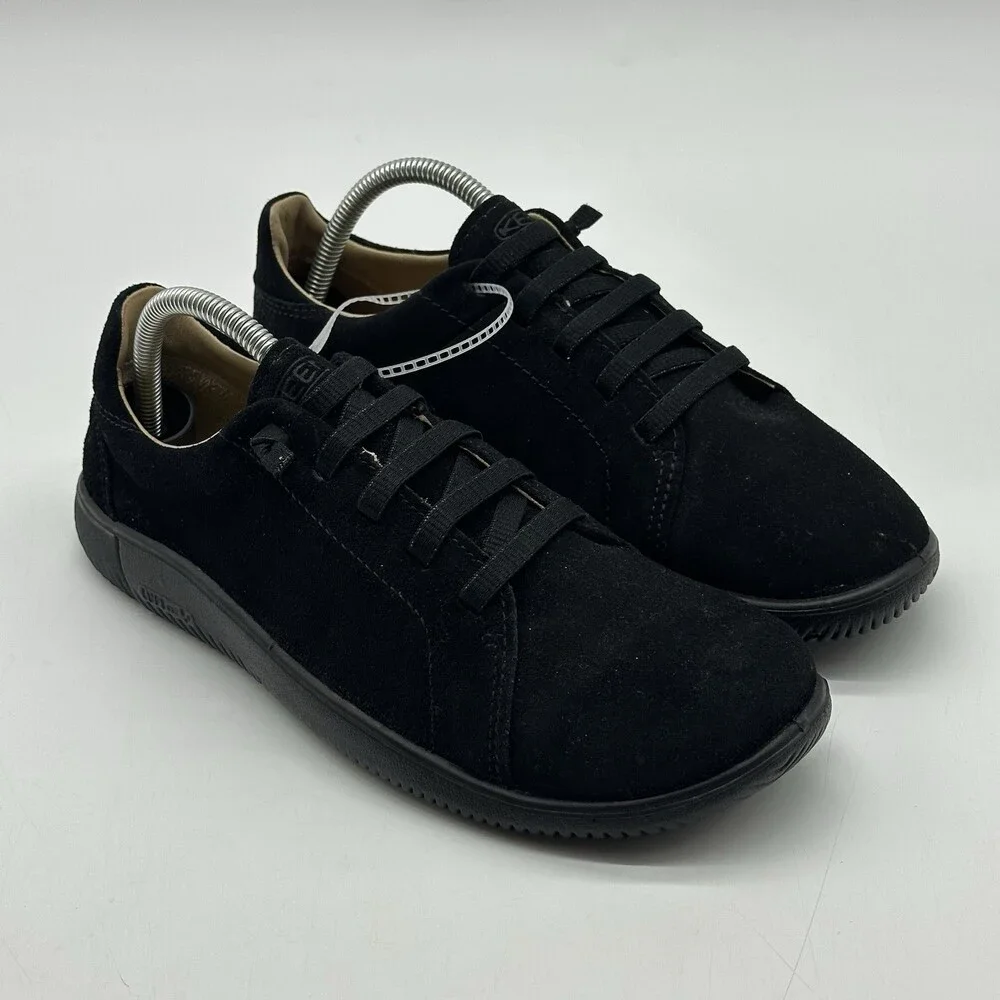 KEEN KNX Black Suede Lace-Up Outdoor Hiking Sneakers - Men's Size 9 NWOB!